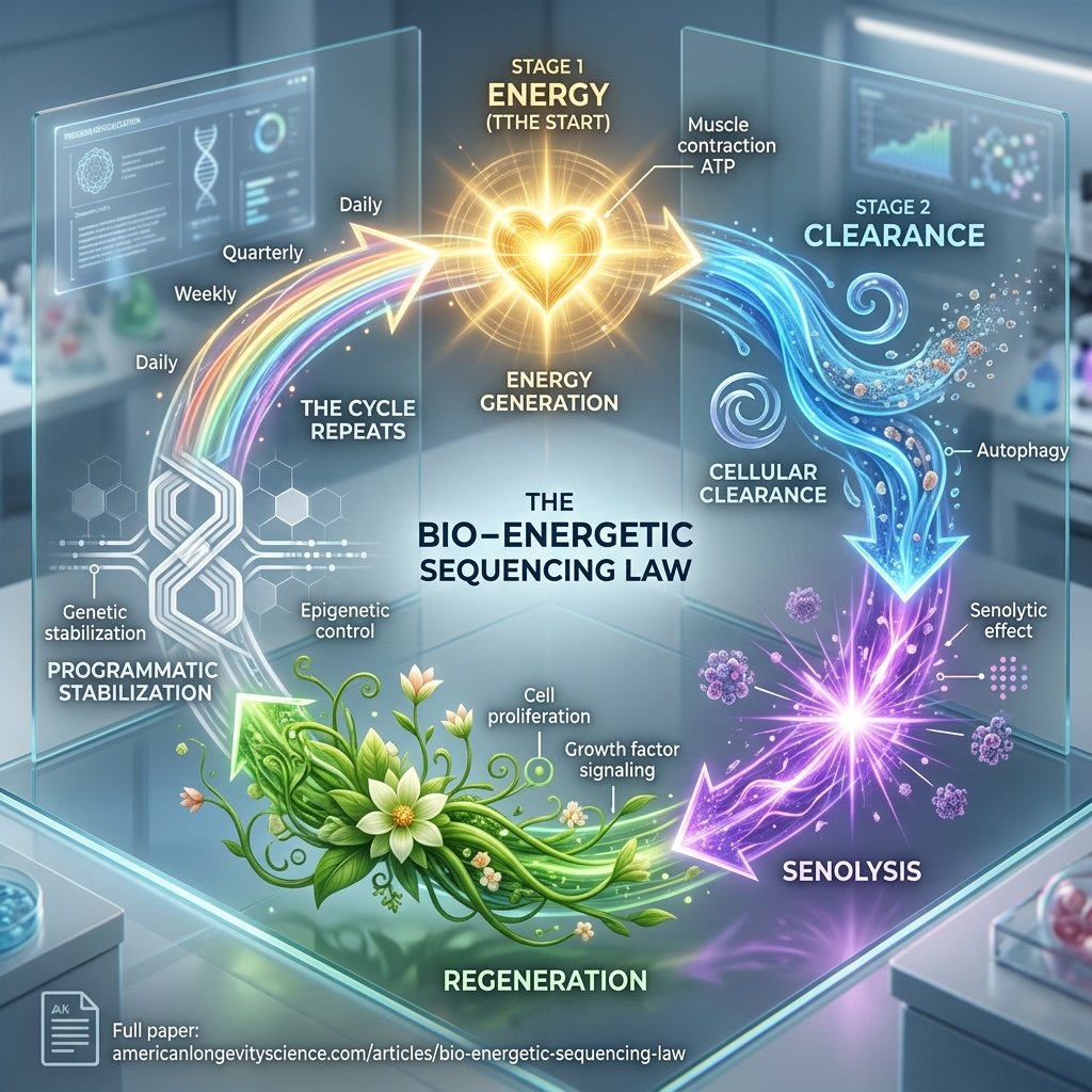 BESM Cycle — Bio-Energetic Sequencing Law diagram